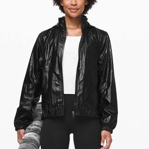 Lululemon Get Stellar Jacket Matte Black Foil